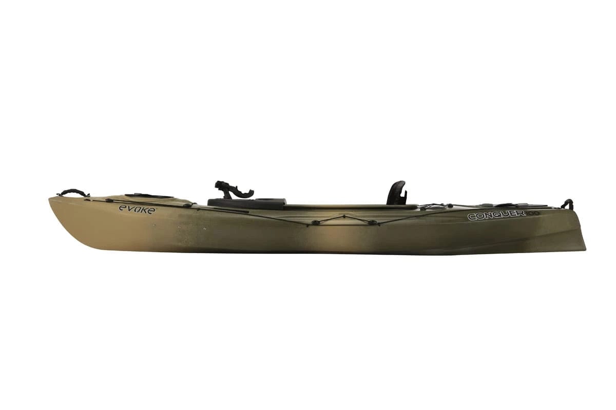 Conquer 100 Sit-In Fishing Kayak - 10FT / 2 COLOR OPTIONS