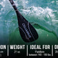 Adjustable 100% 3K Color Carbon Fiber Pro SUP Paddle - 3PC (1 Paddle) / 5 COLOR OPTIONS