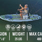Monterey G4 Expedition Paddle Board 11'6" / 2 COLOR OPTIONS